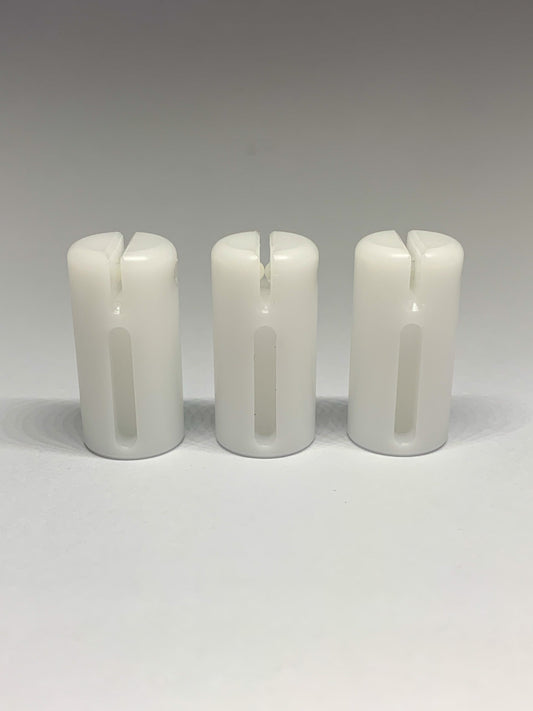 White acetal bobbin