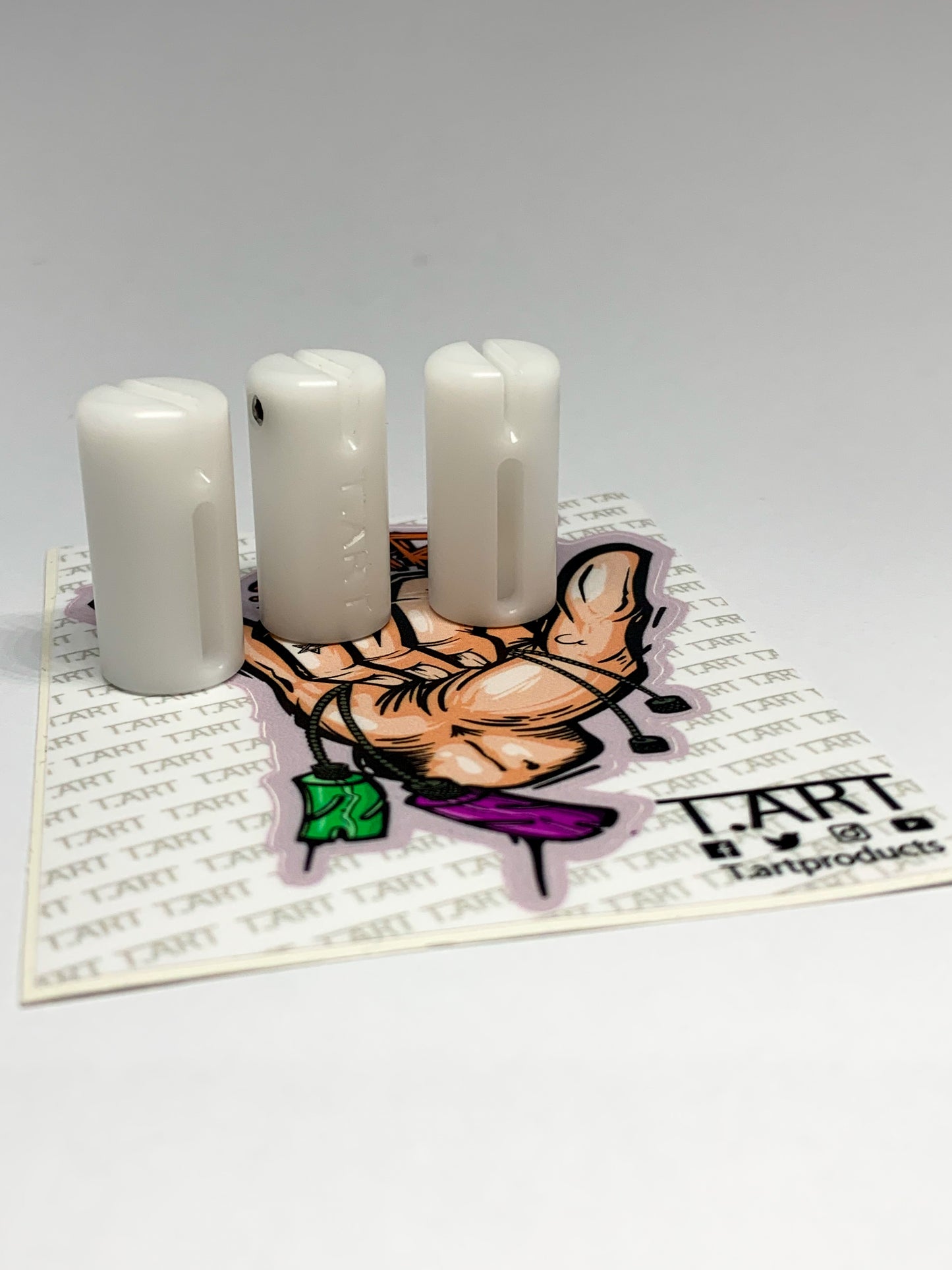 White acetal bobbin